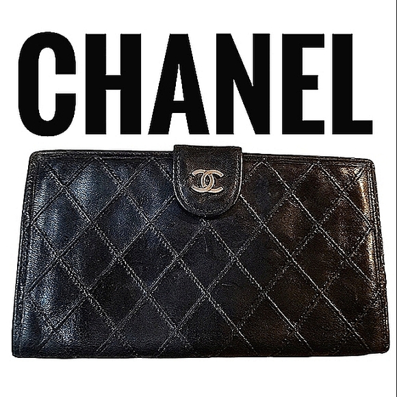CHANEL Caviar Leather  Vintage Long Wallet - Picture 1 of 17